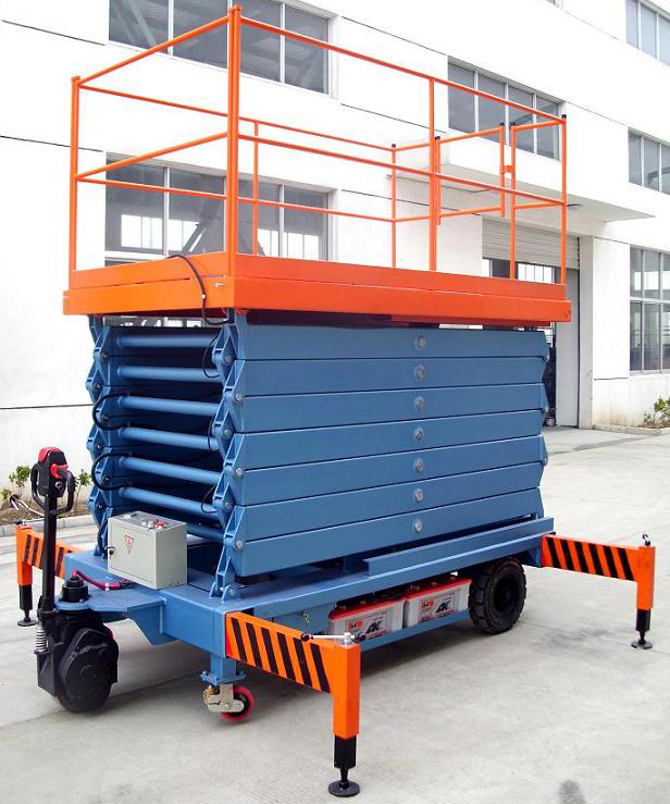 锡林郭勒助力行走剪叉式高空作业平台